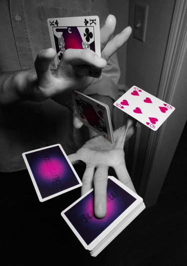 MISSING PLAYING CARDS  SIGNATURE TRIN