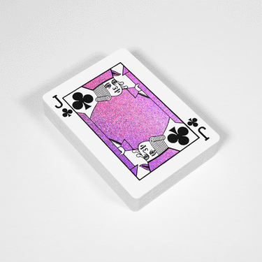 BASE FOIL PETAL PLAYING CARDS