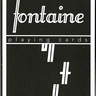 Black Glitch Playing Cards - Room One X Fontaine