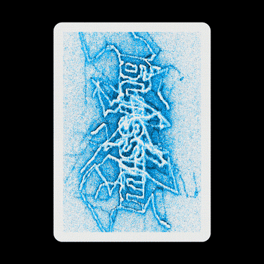 CURRENT PLAYING CARDS - COBALT