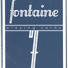 FONTAINE DENIM PLAYING CARDS