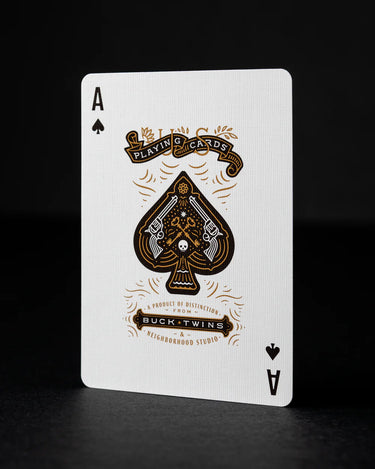 BLACK DRIFTERS PLAYING CARDS DAN AND DAVE ART OF PLAY