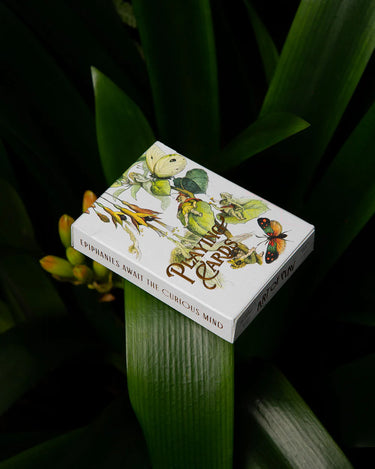 GRIMMLORE TARTAN WHITE PLAYING CARDS