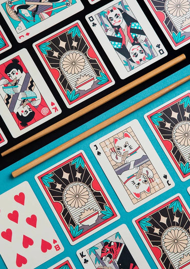 ramen heads playing cards art of play deck cards