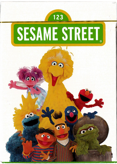 Sesame Street Fontaine PLAYING CARDS