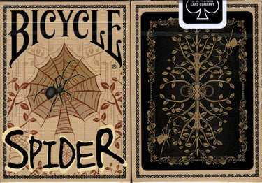 BICYCLE SPIDER TAN PLAYING CARDS