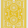 DKNG Yellow Wheels playing cards - Paperdecks