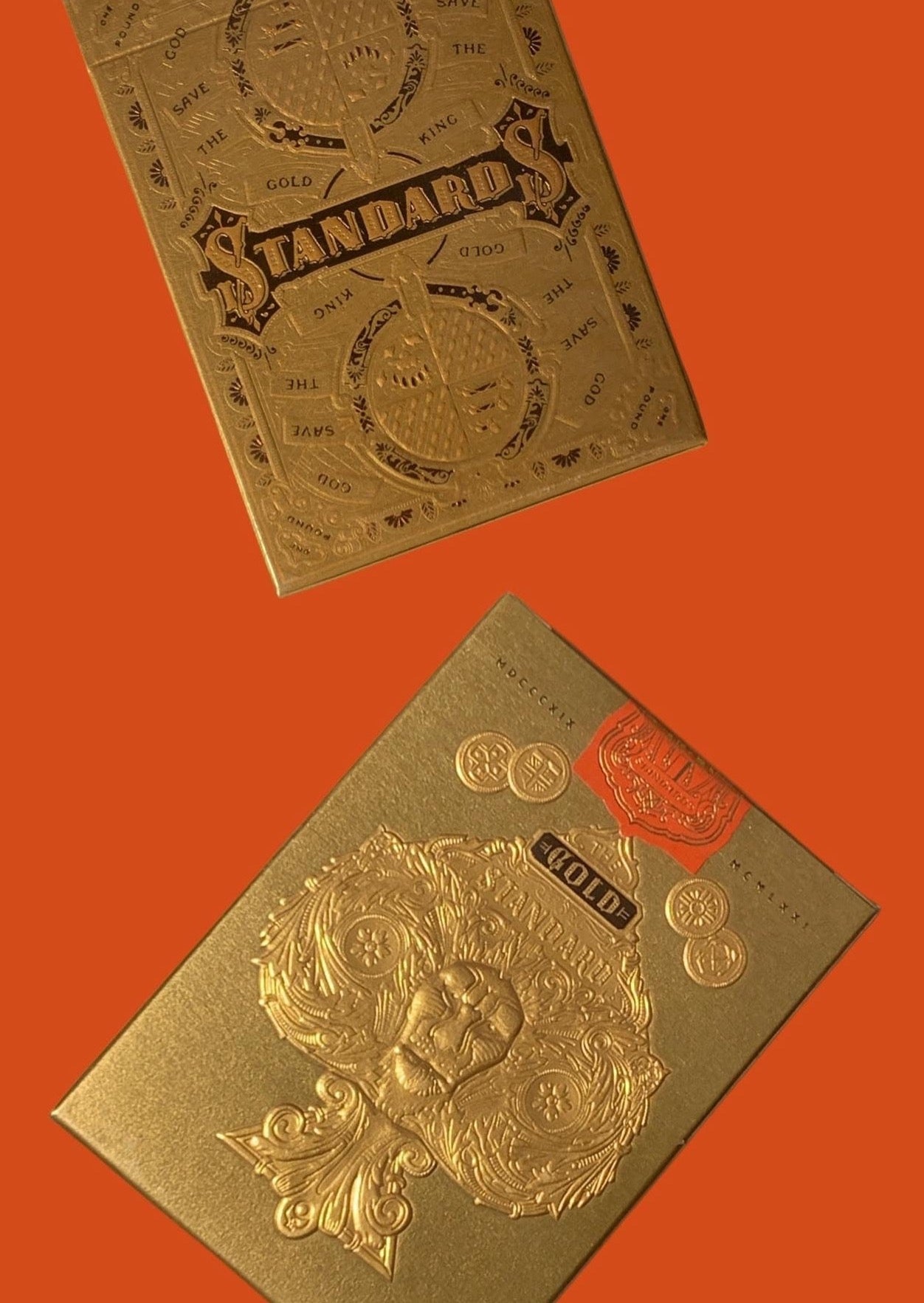 GOLD STANDARDS PLAYING CARDS