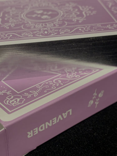 Silver Gilded black roses Lavender - Paperdecks