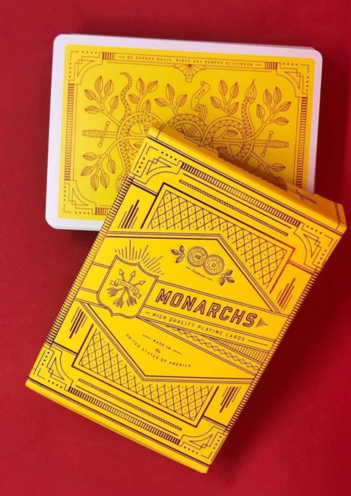 Theory11 Monarch Mandarin Edition Playing Cards - Paperdecks