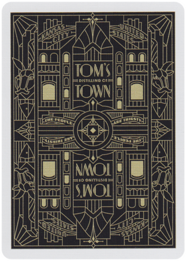 TOMS TOWN ART OF PLAY DECK, CARDISTRY & MAGIC PLAYING CARDS