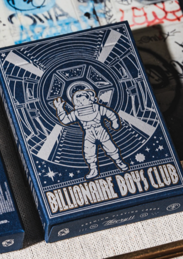 BILLIONAIRE BOYS CLUB X THEORY 11 PLAYING CARDS.