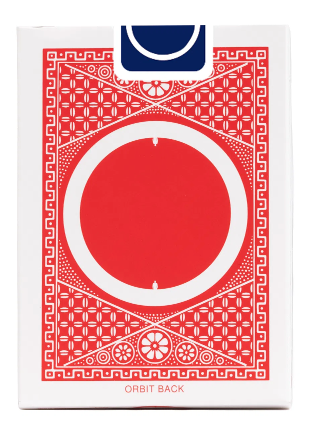 Tally ho orbit playing cards red  edition