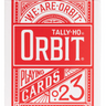 Tally ho orbit playing cards red blue and black edition 