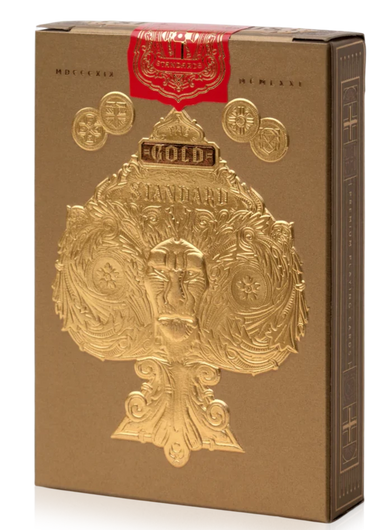 GOLD STANDARDS playing cards by Art of play. printed by USPCC
