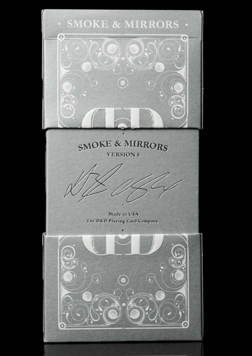 Smoke and mirrors Deluxe silver - Paperdecks